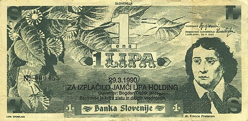 Lipa – pozabljena valuta, ki je hotela postati srce samostojne Slovenije
